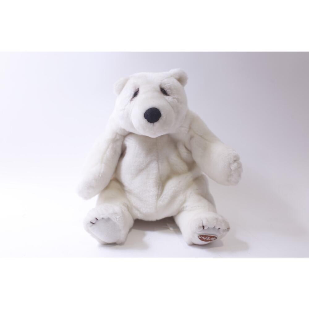 Lou Rankin, Polar Bear, Plush, Vintage, Soft, Toy, Stuffed Animal~ 250516-WH 249